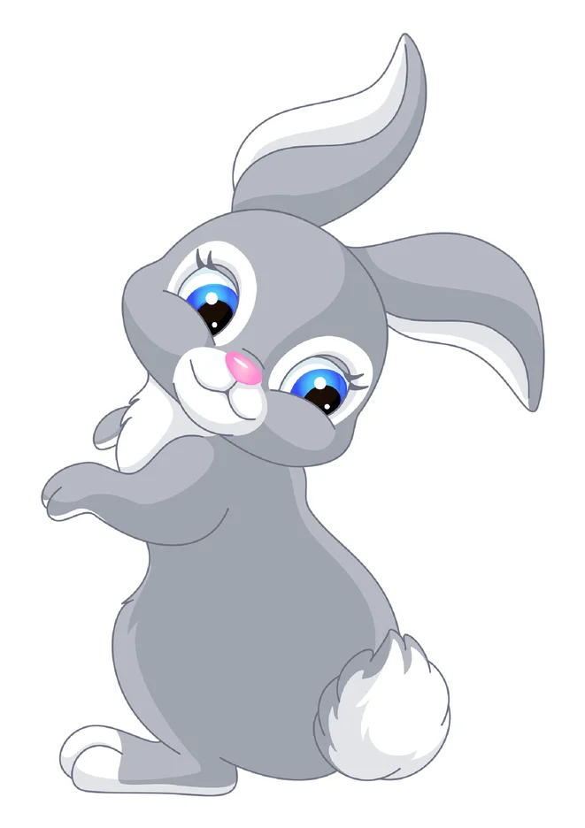 Desenho de coelho grande para imprimir colorido para imprimir e colorir - imagem 10